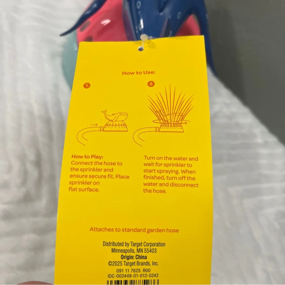 sun quad whale sprinkler
